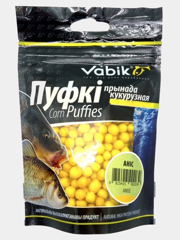 Vabik Corn Puffies (Вабик Пуфики) насадка рыболовная - воздушная кукуруза