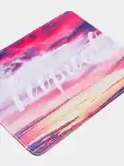 Коралловый коврик для мыши пальма, самолет, дельфин, пляж, море, небо, пальмы