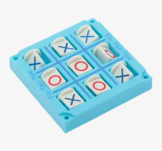Настольная игра-стратегия на логику "Крестики-нолики", разные цвета
