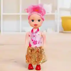 Кукла малышка Кира в платье