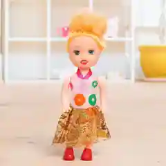 Кукла малышка Кира в платье
