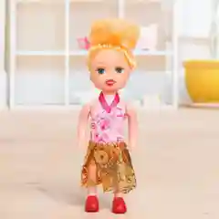 Кукла малышка Кира в платье