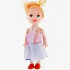 Кукла малышка Кира в платье