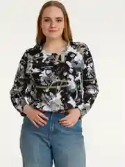 Хаки джемпер женский, лонгслив, 100% хлопок, большие размеры 42-58