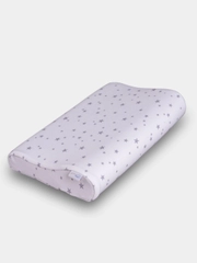 Детская ортопедическая подушка RixesBaby Baby с эффектом памяти, 40 х 24 см