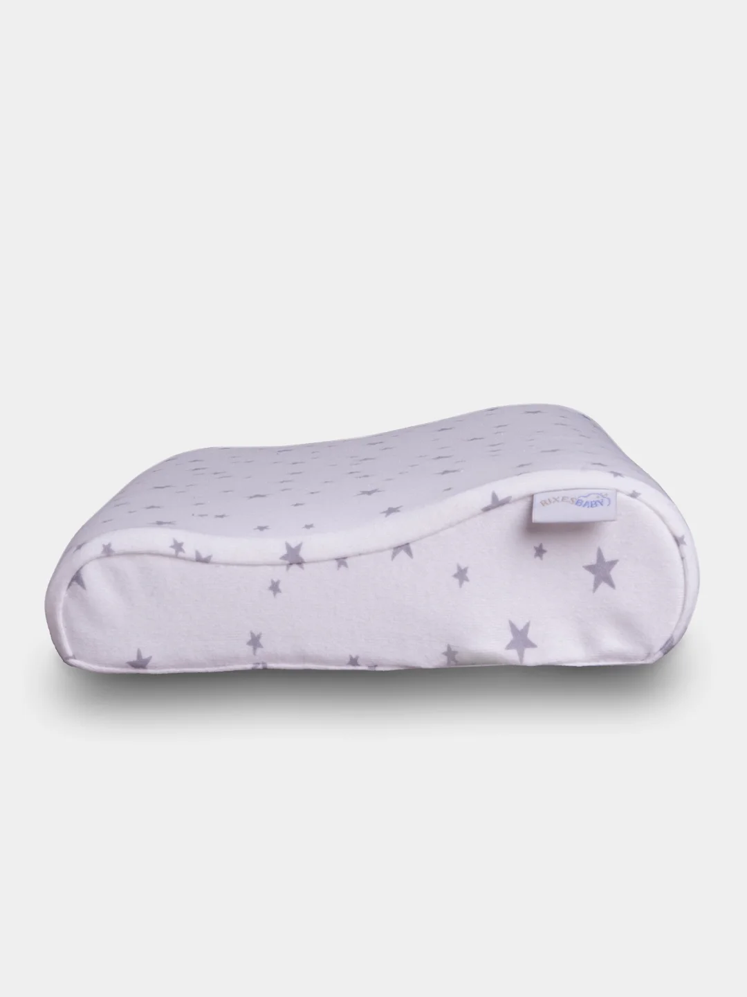 Детская ортопедическая подушка RixesBaby Baby с эффектом памяти, 40 х 24 см