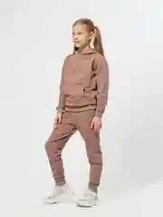Бежевый детский спортивный костюм, худи и джоггеры