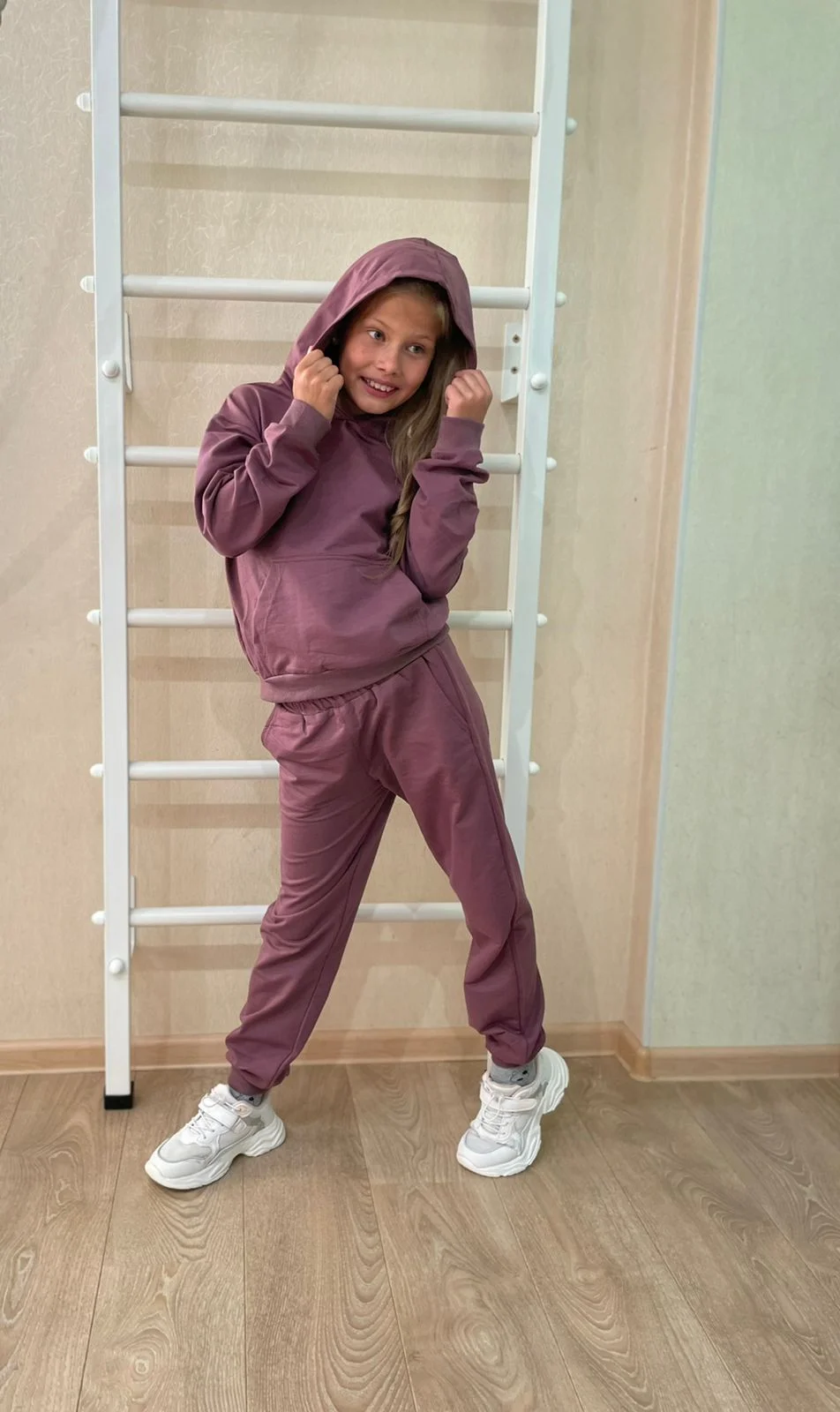 Марсала детский спортивный костюм, худи и джоггеры
