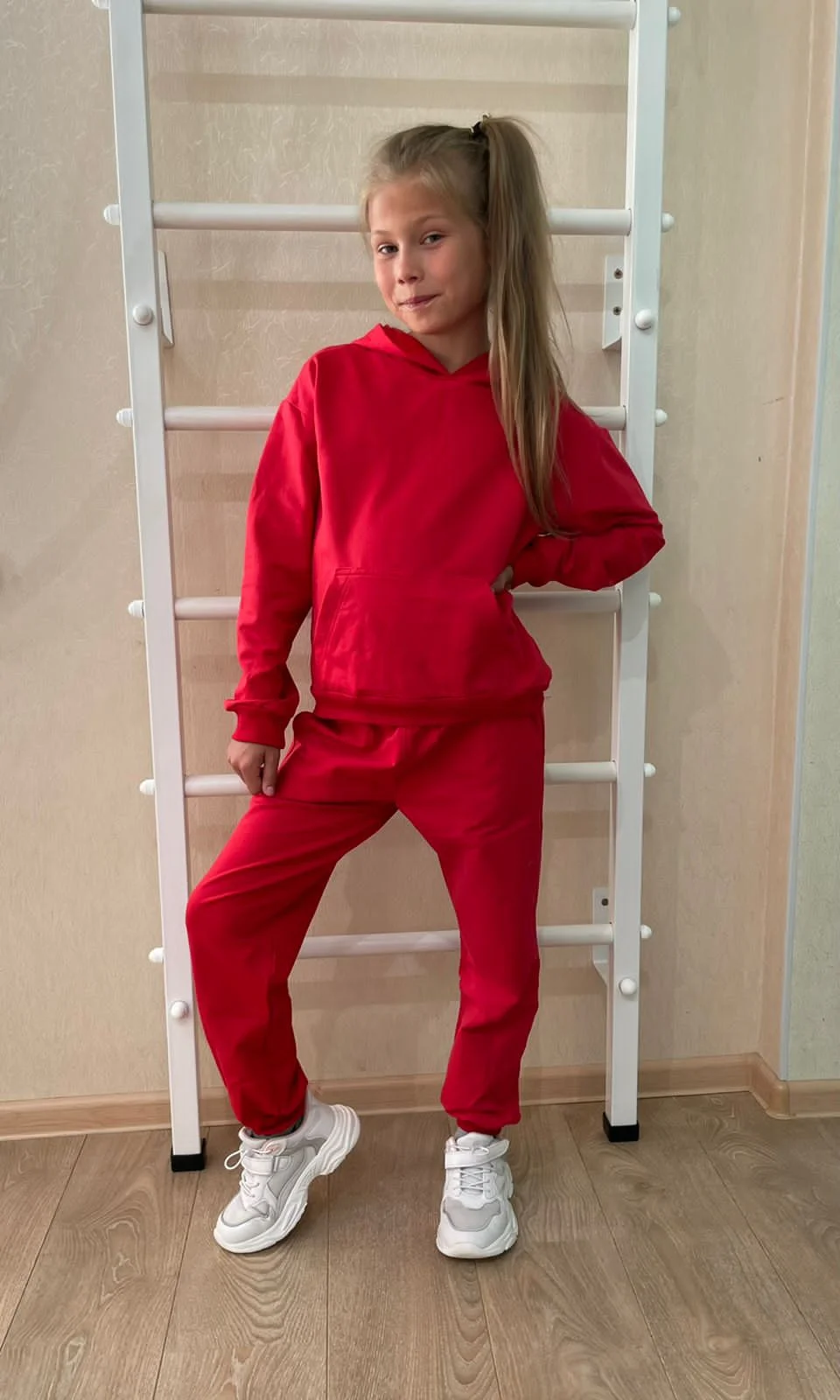 Фуксия детский спортивный костюм, худи и джоггеры