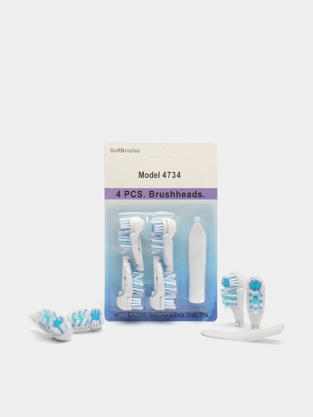 Насадки для электрической зубной щетки Oral B Braun CrossAction Power Action Soft