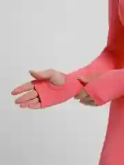 Кораллово-розовый фитнес костюм