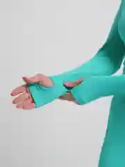 Лесной зеленый фитнес костюм
