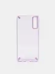 Лавандовый чехол для Samsung Galaxy A50  с  блестками