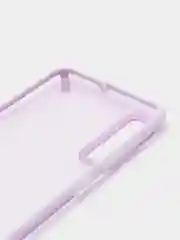 Лавандовый чехол для Samsung Galaxy A50  с  блестками