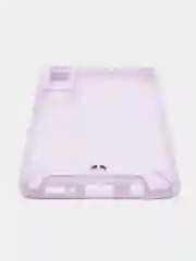 Лавандовый чехол для Samsung Galaxy A50  с  блестками