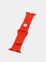 Алый ремешок силиконовый для Apple Watch 42/44 мм