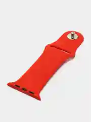 Алый ремешок силиконовый для Apple Watch 42/44 мм