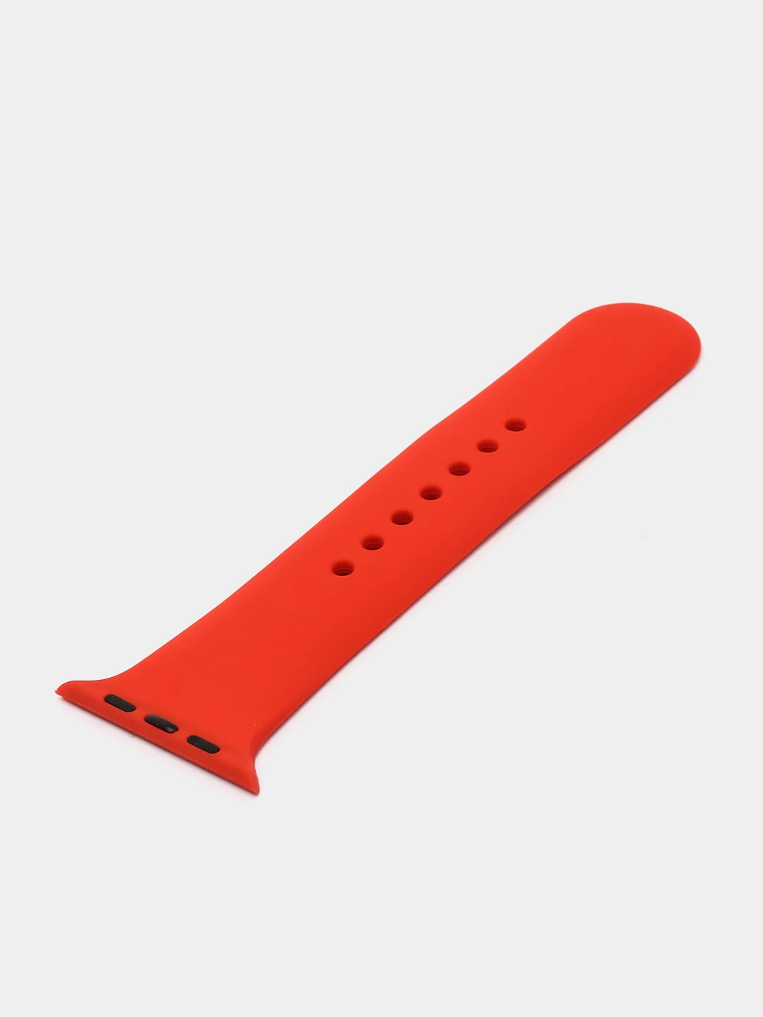 Алый ремешок силиконовый для Apple Watch 42/44 мм