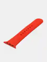 Алый ремешок силиконовый для Apple Watch 42/44 мм