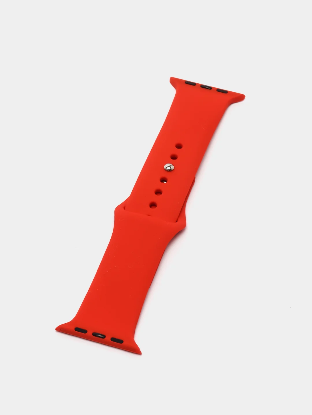 Алый ремешок силиконовый для Apple Watch 42/44 мм