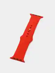 Алый ремешок силиконовый для Apple Watch 42/44 мм