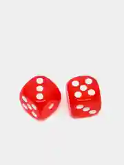 Красный игральные кости, кубики для настольных игр 14 и 16 мм