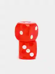 Красный игральные кости, кубики для настольных игр 14 и 16 мм