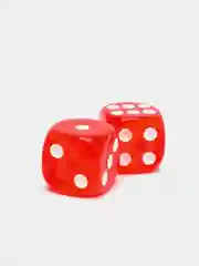 Красный игральные кости, кубики для настольных игр 14 и 16 мм