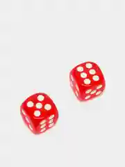 Красный игральные кости, кубики для настольных игр 14 и 16 мм