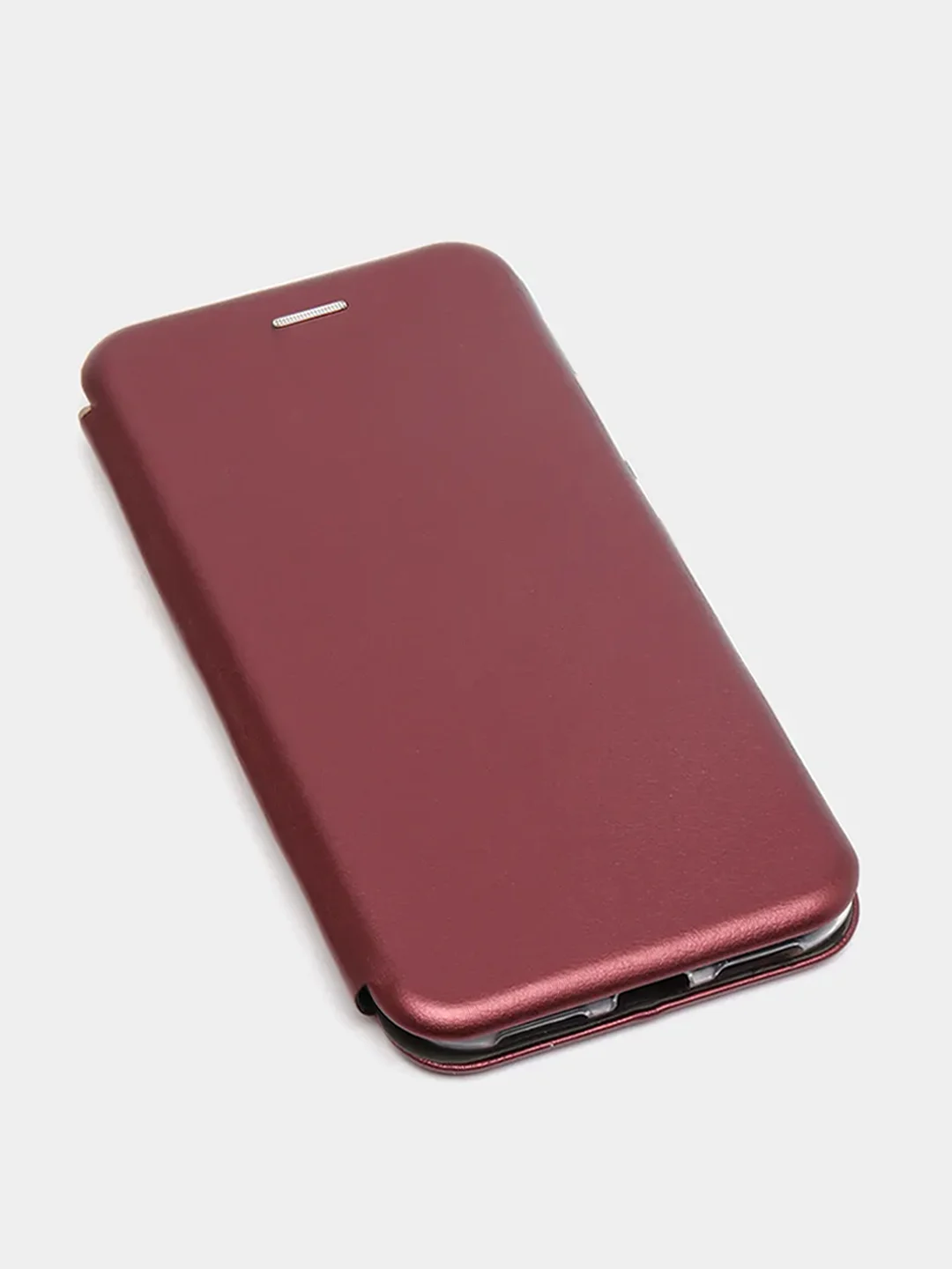 Багровый чехол-книжка Xiaomi Redmi 12, 12С,9C,9A,9,7,7A,8,8A,4X,10, Note 12, 9,9S,9Pro,8/8 Pro,7,8T