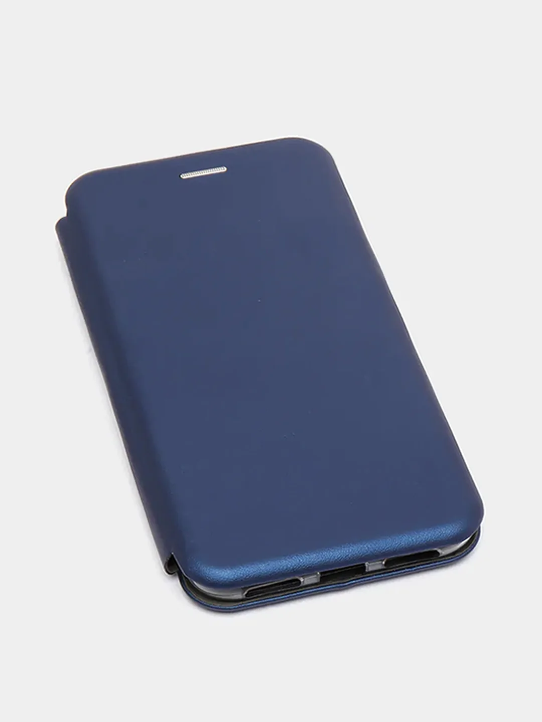 Темно-синий чехол-книжка Xiaomi Redmi 12, 12С,9C,9A,9,7,7A,8,8A,4X,10, Note 12, 9,9S,9Pro,8/8 Pro,7,8T