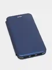 Темно-синий чехол-книжка Xiaomi Redmi 12, 12С,9C,9A,9,7,7A,8,8A,4X,10, Note 12, 9,9S,9Pro,8/8 Pro,7,8T