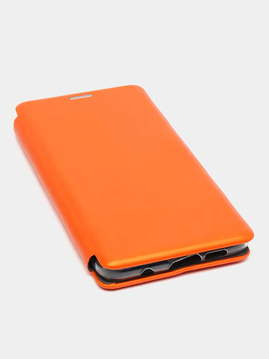 Оранжевый чехол-книжка Xiaomi Redmi 12, 12С,9C,9A,9,7,7A,8,8A,4X,10, Note 12, 9,9S,9Pro,8/8 Pro,7,8T