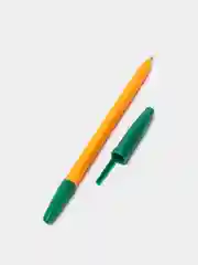 Набор ручек шариковых (5шт), 0,7 мм, стержень зелёный