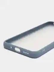 Синий меланж чехол Xiaomi Redmi 9A, Сяоми Редми 9А пластиковый матовый с цветными кнопками