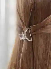 Серебряный заколка краб для волос, маленький крабик, металл, 2,5 см, 1, 2 штуки
