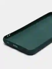 Зеленый чехол Samsung Galaxy A03s силиконовый
