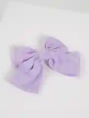 Лавандовый бант на заколке