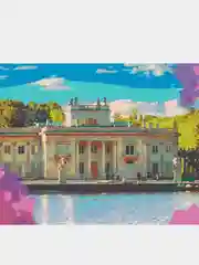 Картина по номерам на холсте с подрамником "В Варшаве", 50 x 40 см