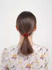 Красный резинки для волос