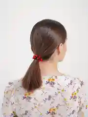 Красный резинки для волос