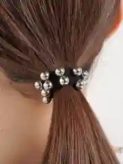 Серый резинки для волос