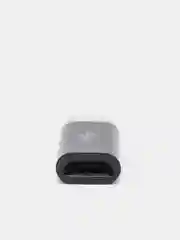 Белый адаптер переходник usb type c на micro usb otg