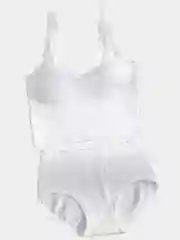 Белый комплект белья