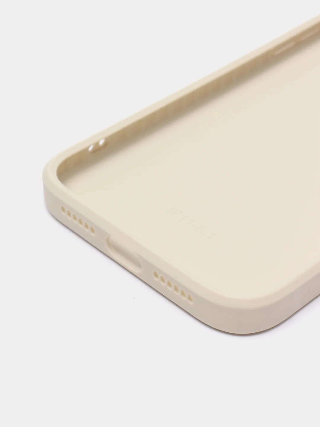 Серый металлик чехол силиконовый на iPhone 11 12 Айфон 11 12