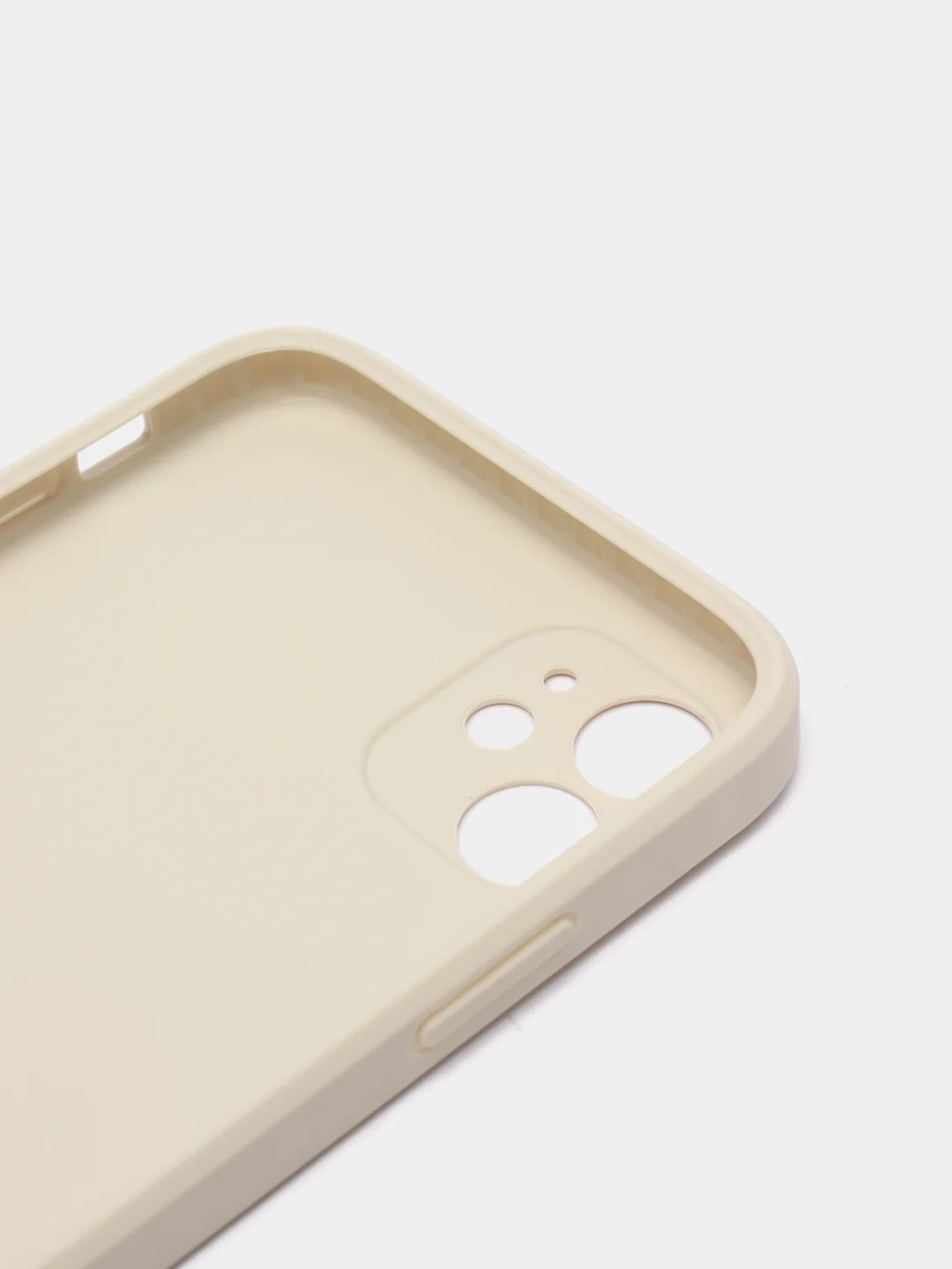 Серый металлик чехол силиконовый на iPhone 11 12 Айфон 11 12