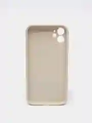 Серый металлик чехол силиконовый на iPhone 11 12 Айфон 11 12