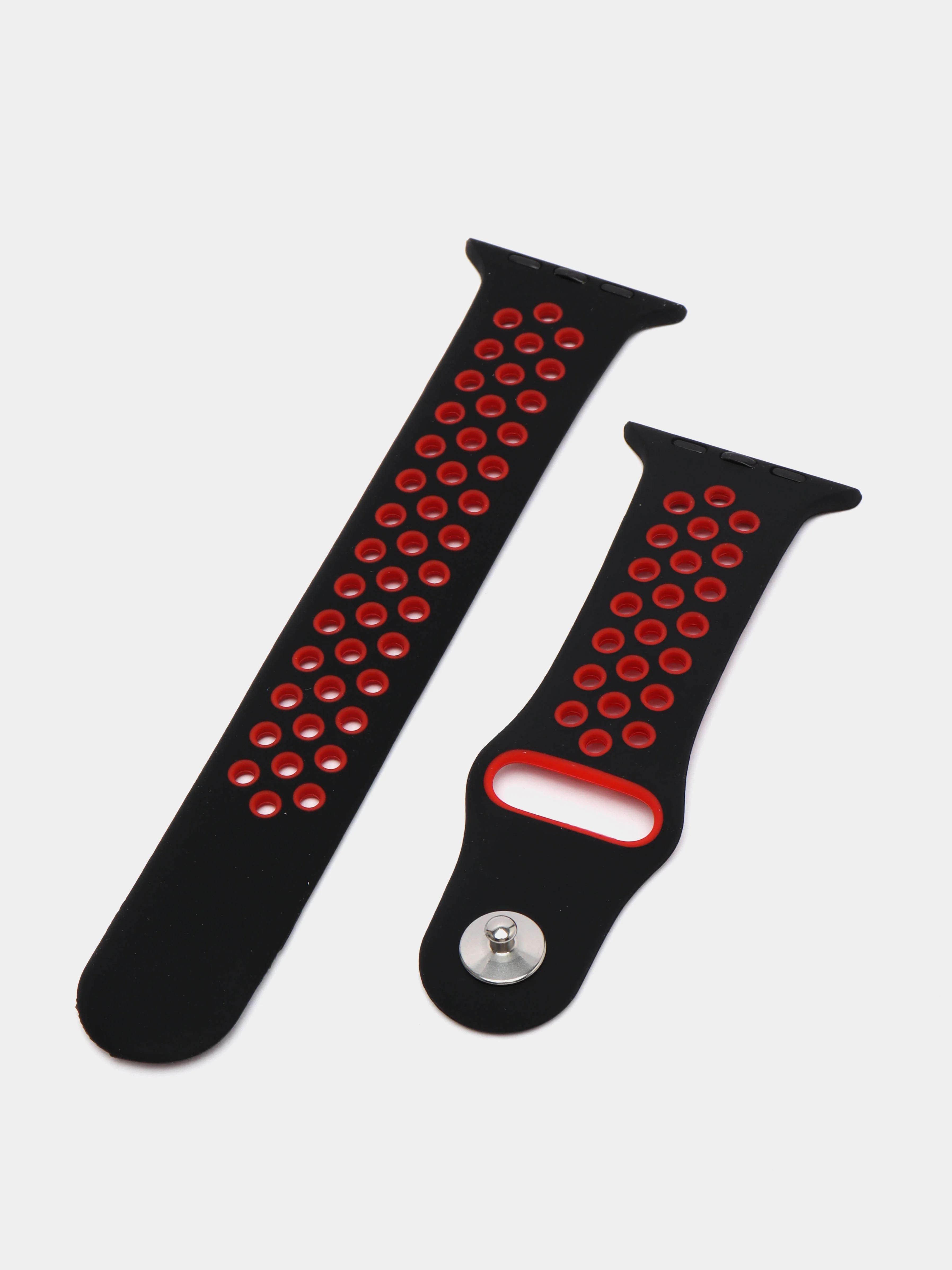 Алый ремешок для Apple Watch 3/4/5/6/7/8/9/SE