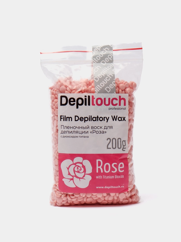 Пленочный воск Depiltouch Professional Rose (Роза), 200 г