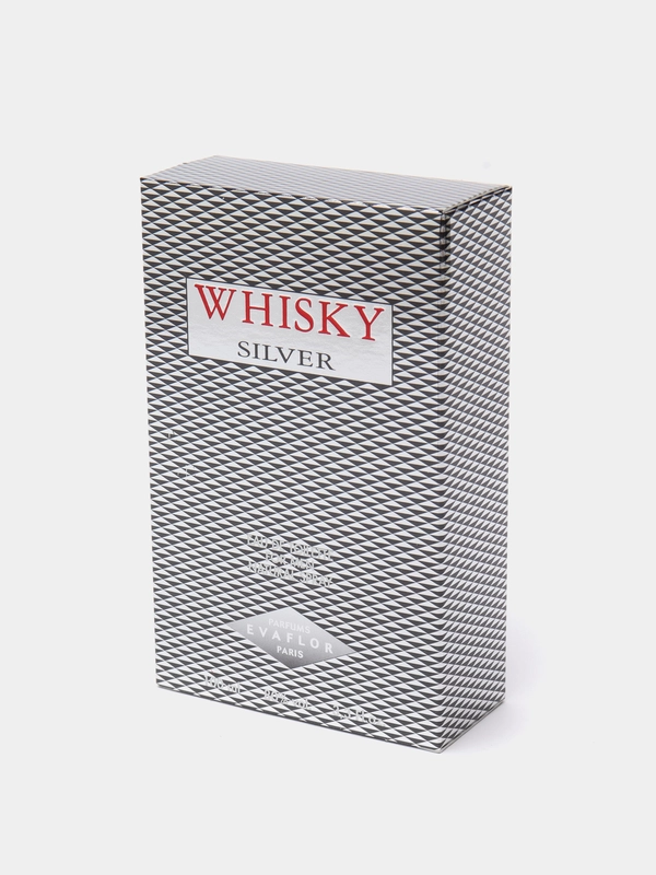 Туалетная вода для мужчин WHISKY SILVER, 100 мл